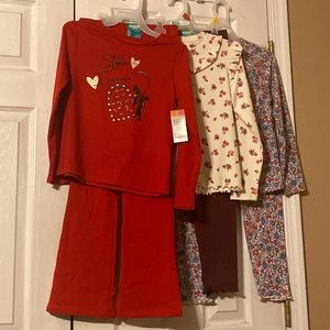365KIDS from Garanimals girls top and pants bundle; size:8